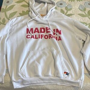 Aviator Nation Made in California Hoodie Unisex Size Large
